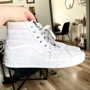 VANS SK8-Hi - Canvas white